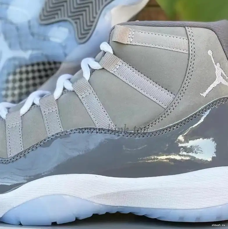 cool Air 11 PK ready retail to GOD materials grey ship Jordan 0522